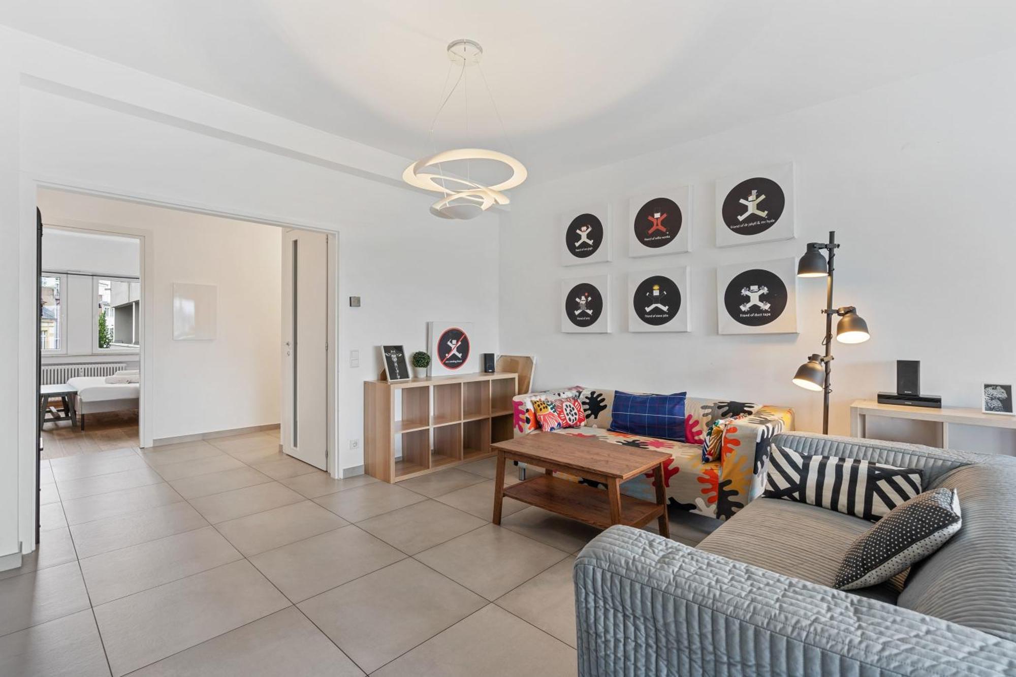 Central Lux 2Br Apt With City Views & Balcony Luxemburg Exterior foto